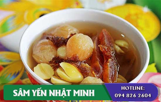 canh sâm hạt sen