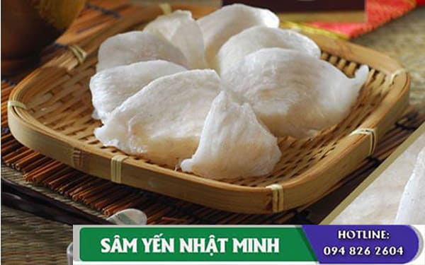 Một số lưu ý với yến sào