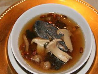 Nhung hươu hầm tim lợn thục nhung dung