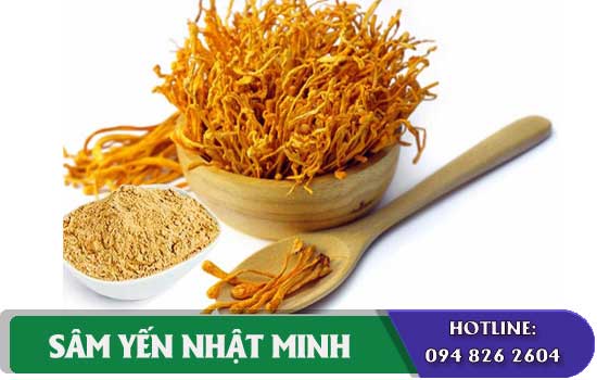 Dùng Nước Đông Trùng Hạ Thảo KGS an toàn