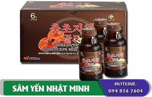 Nước đông trùng linh chi KGS Han quoc bo duong