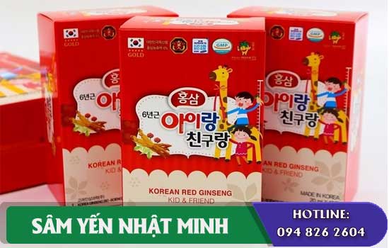 Nước Hồng Sâm Baby Bio có tốt không