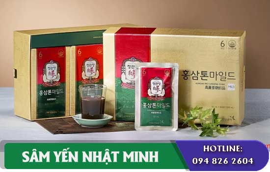 Nước Hồng Sâm KGC Tonic Mild 30 Gói HQ