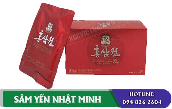 Nước hồng sâm KGC 15 gói nâng cao sức khỏe