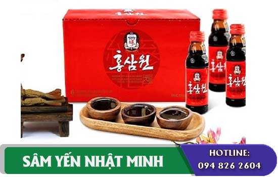 Nước uống hồng sâm KGC Won hàn quốc 10 chai chính hãng