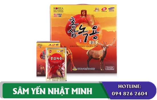 Nước Hồng sâm Nhung hươu Gyeongbuk chính hãng