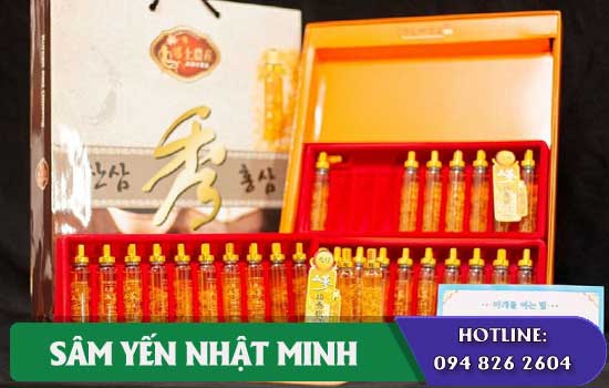 nước uống sâm núi hàn Quốc cheon jong tissue chính hãng