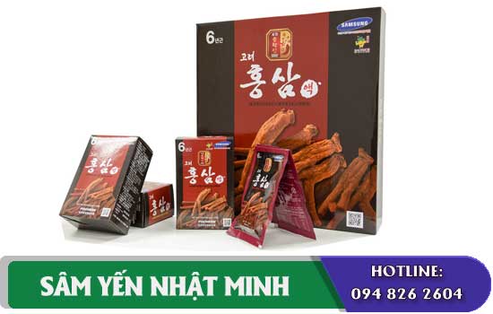 nước uống hồng sâm pecheon chính hãng