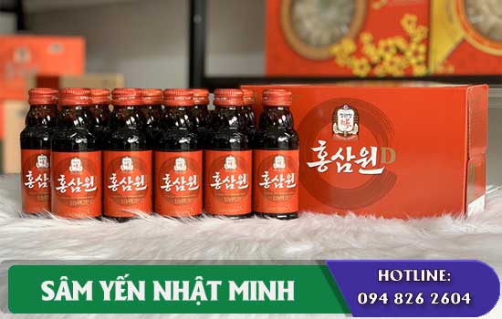 Nước hồng sâm KGC Won cung cấp năng lượng