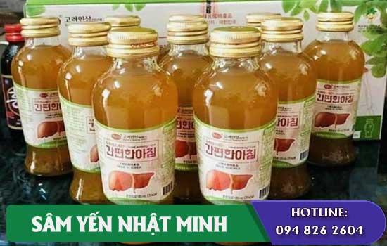 Nước Uống Hồng Sâm KGS 10 chai có tốt không