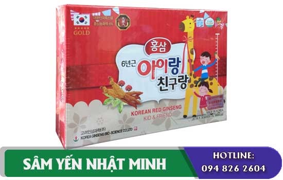  nước hồng sâm baby hươu cao cổ bio