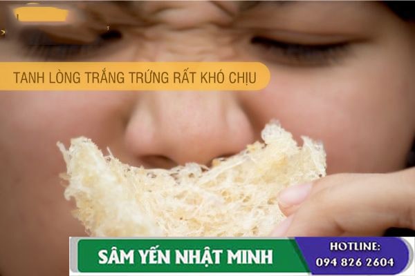 Yến sào có mùi