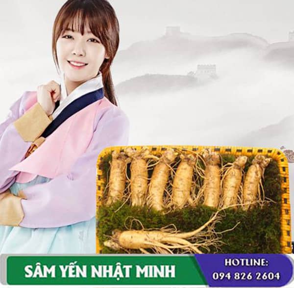 Phụ nự sử dụng nhân sâm