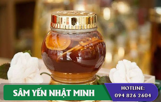 cach lam nhan sam ngam mat ong