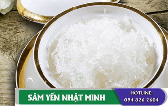 Tổ yến chưng đường phèn