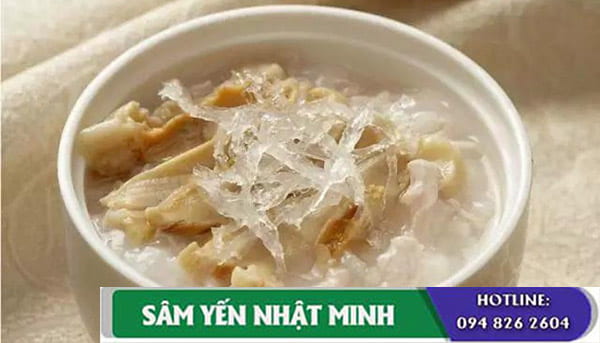 tại sao nấu cháo gà yến sào