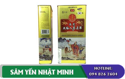 Thái cực sâm tẩm mật ong nâng cao sức đề kháng