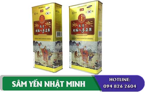 thái cực sâm tẩm mật ong tốt cho sức khỏe