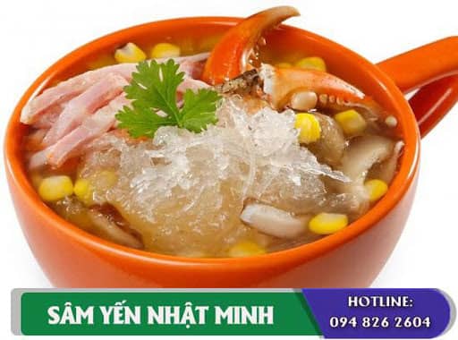 Tổ yến tiềm cua