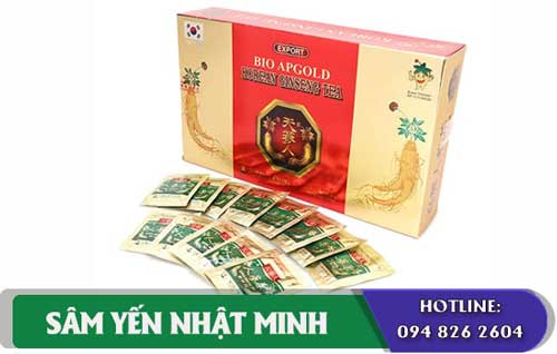 trà hồng sâm giảm mệt mỏi