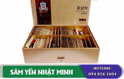 trà hồng sâm chính phủ KGC