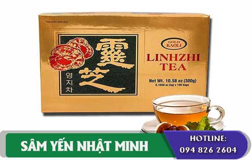 Trà Linh Chi Goldkaoli 300gr tốt cho sức khỏe