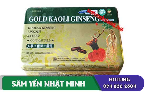 Viên Hồng Sâm GoldKaoli Dongwon 60 viên chính hãng