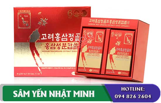 Viên Hồng Sâm KGS 240 viên Hàn Quốc tăng sức khỏe người già