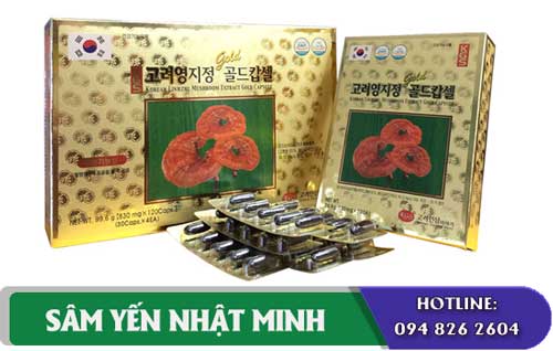 Viên linh chi KGS Hàn Quốc tót cho sức khỏe