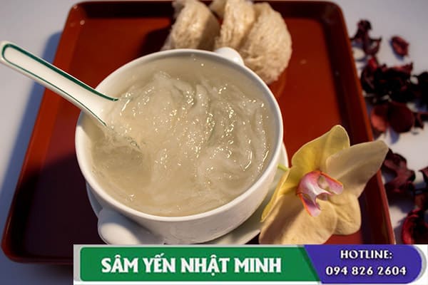 yến sào chưng đường phèn