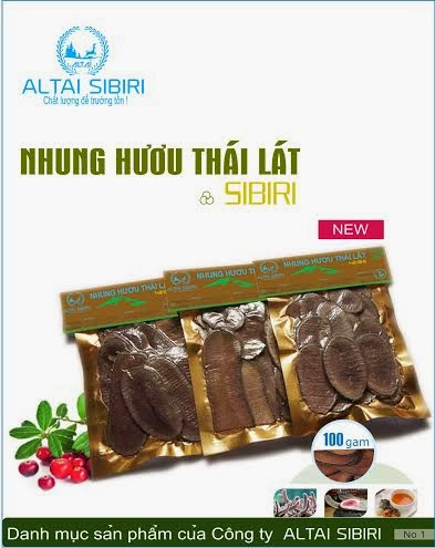 Nhung hươu tươi thái lát chất lượng cao 50g|Sâm Yến Nhật Minh