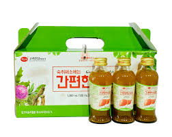 Nước Uống Chiết Xuất Hồng Sâm KGS 10 chai Thanh Lọc Cơ Thể