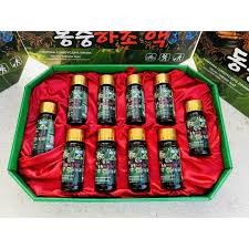 Nước Mát Gan Đông Trùng Hạ Thảo Well Bio hộp 10 chai x 100ml – Giải độc gan hiệu quả