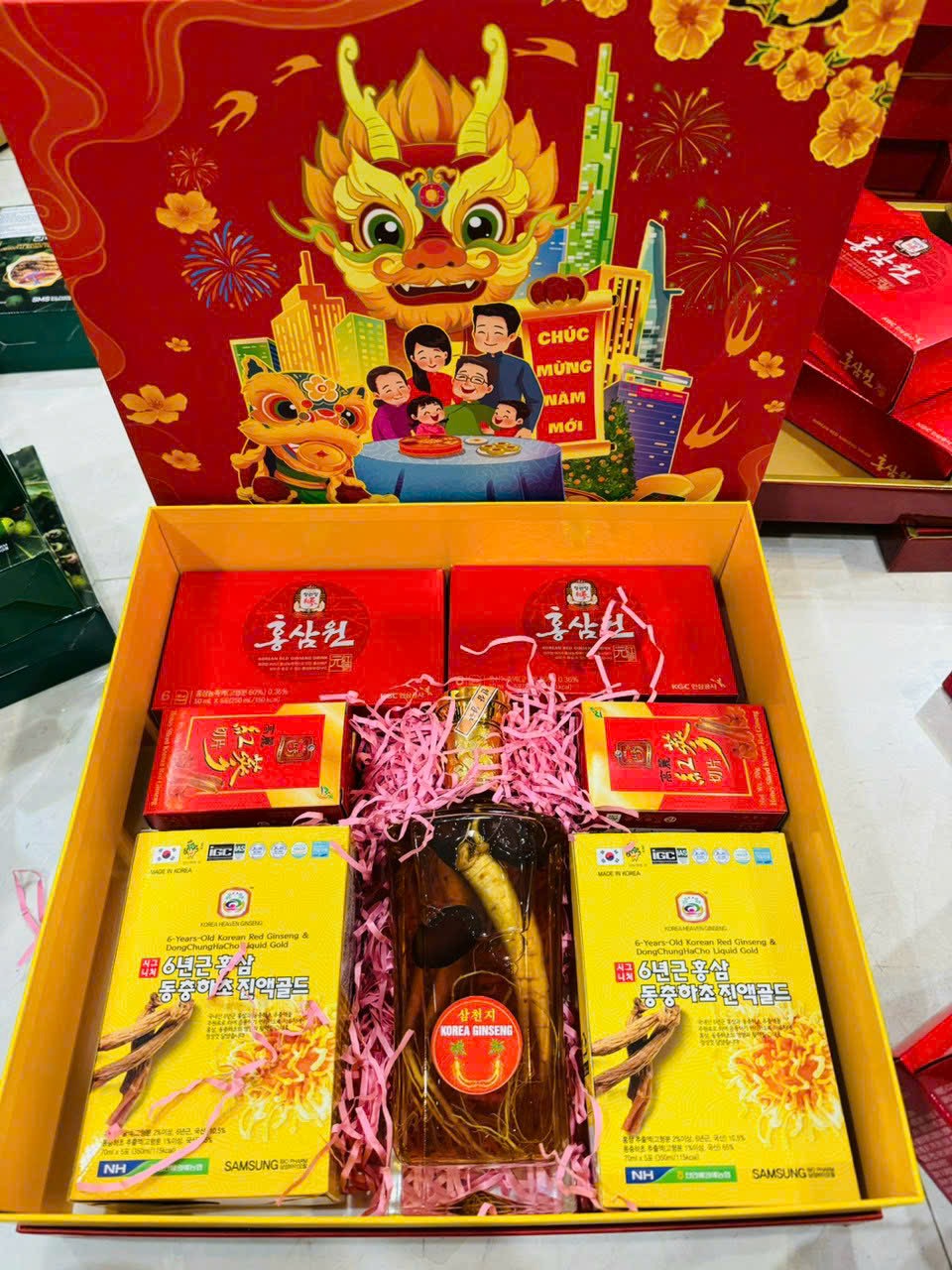 Set quà tặng rượu sâm 1100