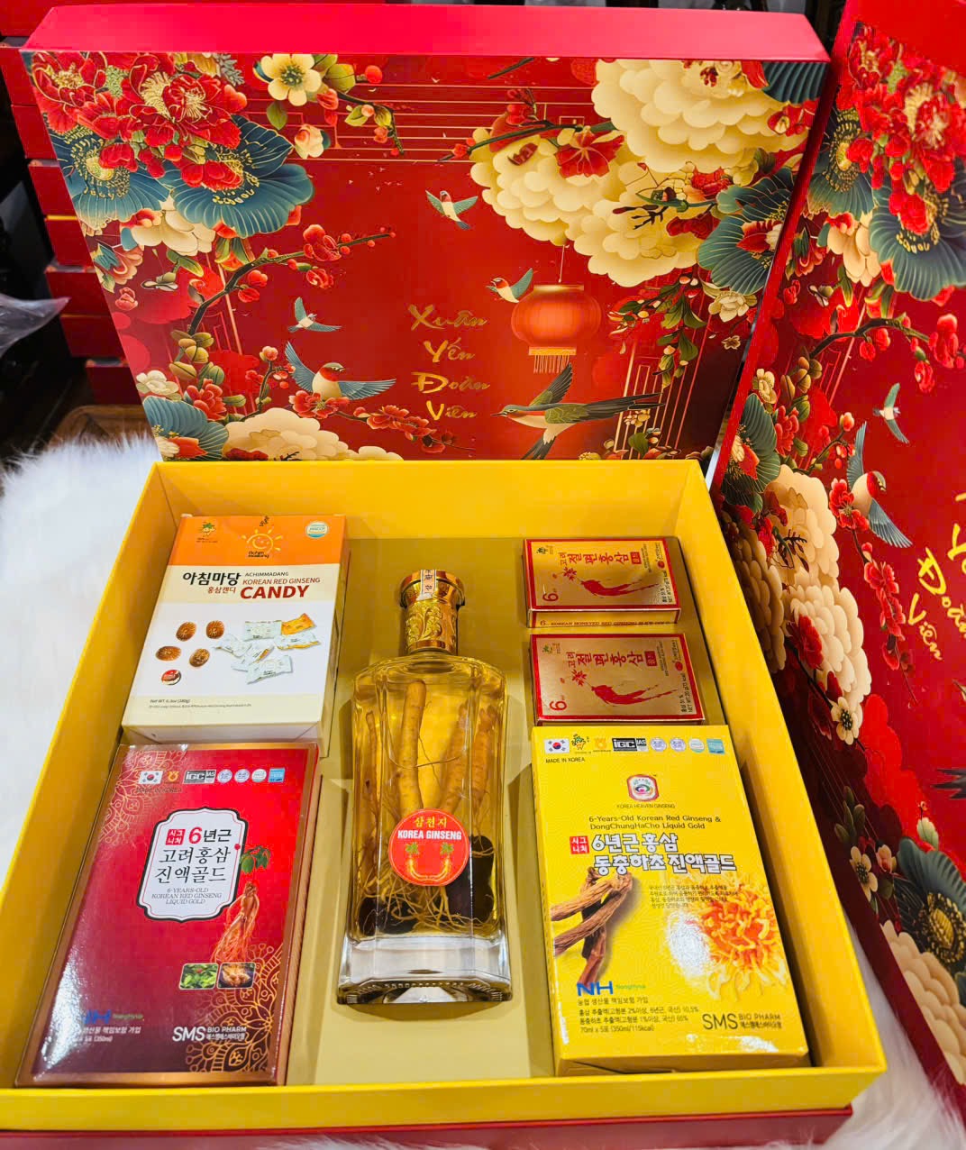 SET QUÀ TẶNG RƯỢU SÂM NM900
