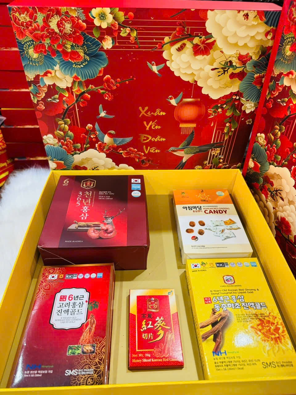 SET QUÀ TẶNG HỒNG SÂM ĐÔNG TRÙNG NM600