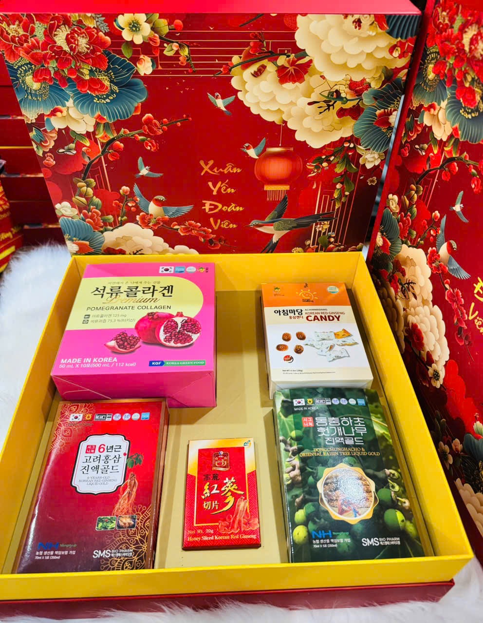 SET QUÀ TẶNG HỒNG SÂM ĐÔNG TRÙNG NM600