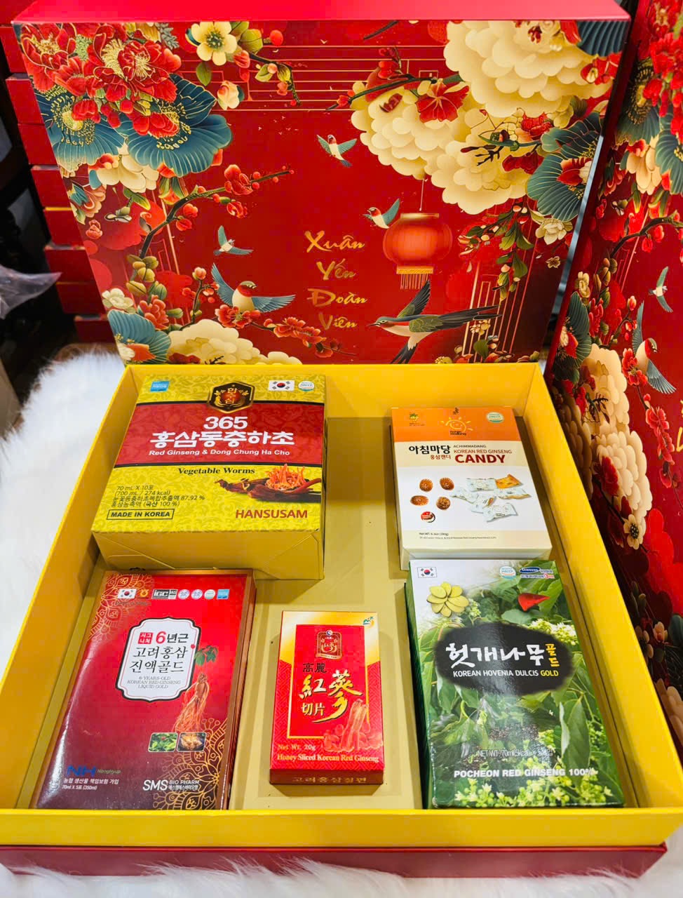 SET QUÀ TẶNG HỒNG SÂM ĐÔNG TRÙNG NM600