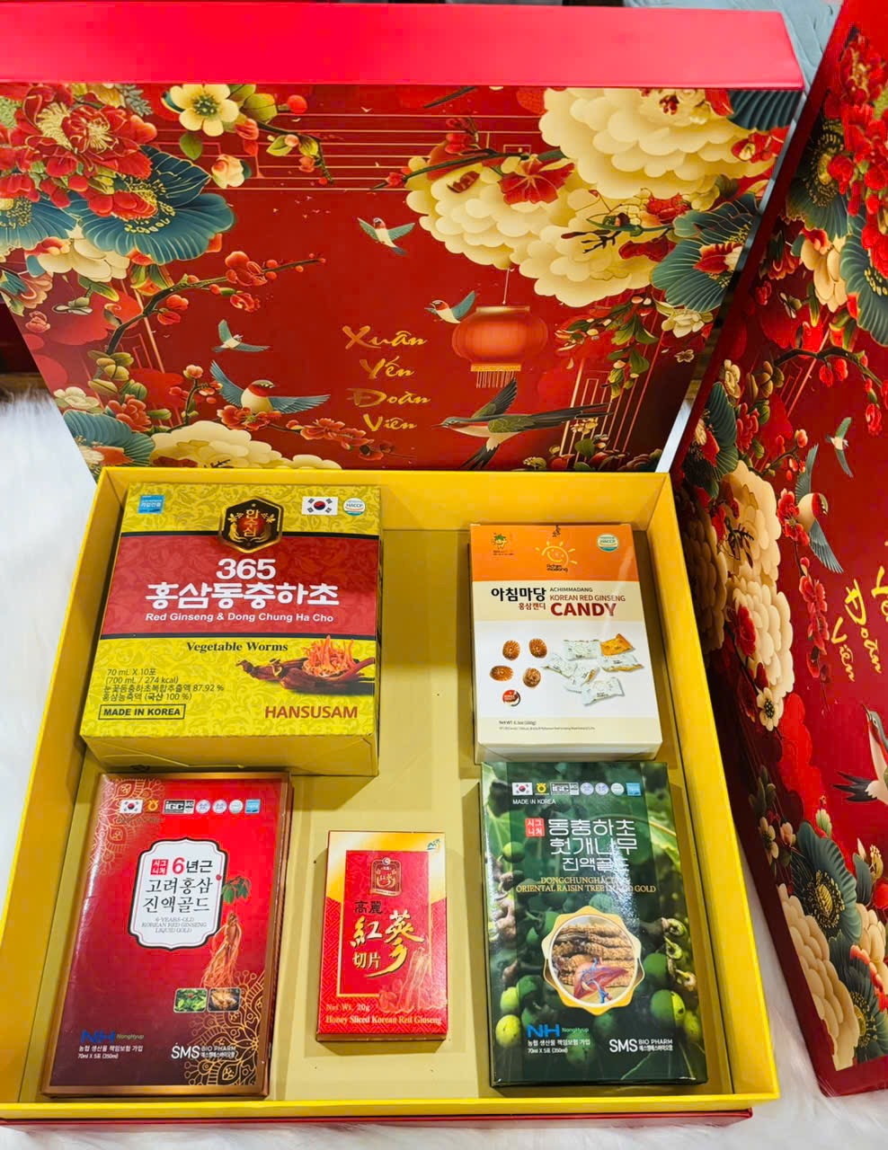 SET QUÀ TẶNG HỒNG SÂM ĐÔNG TRÙNG NM600