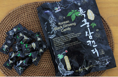 Kẹo hắc sâm Daedong Black Ginseng Candy gói 250g