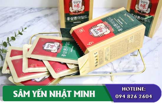 Nước Hồng Sâm KGC Tonic Mild 30 Gói Cheong Kwan Jang Chính Hãng