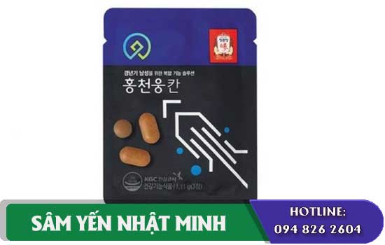 Viên Hồng Sâm Nam Giới KGC Hong Cheon Woong Khan 180 viên