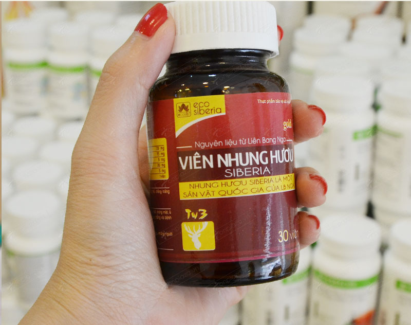 Viên nhung hươu Siberia nhập khẩu Nga cao cấp