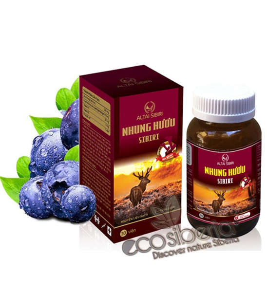 Viên nhung hươu Siberia nhập khẩu Nga cao cấp