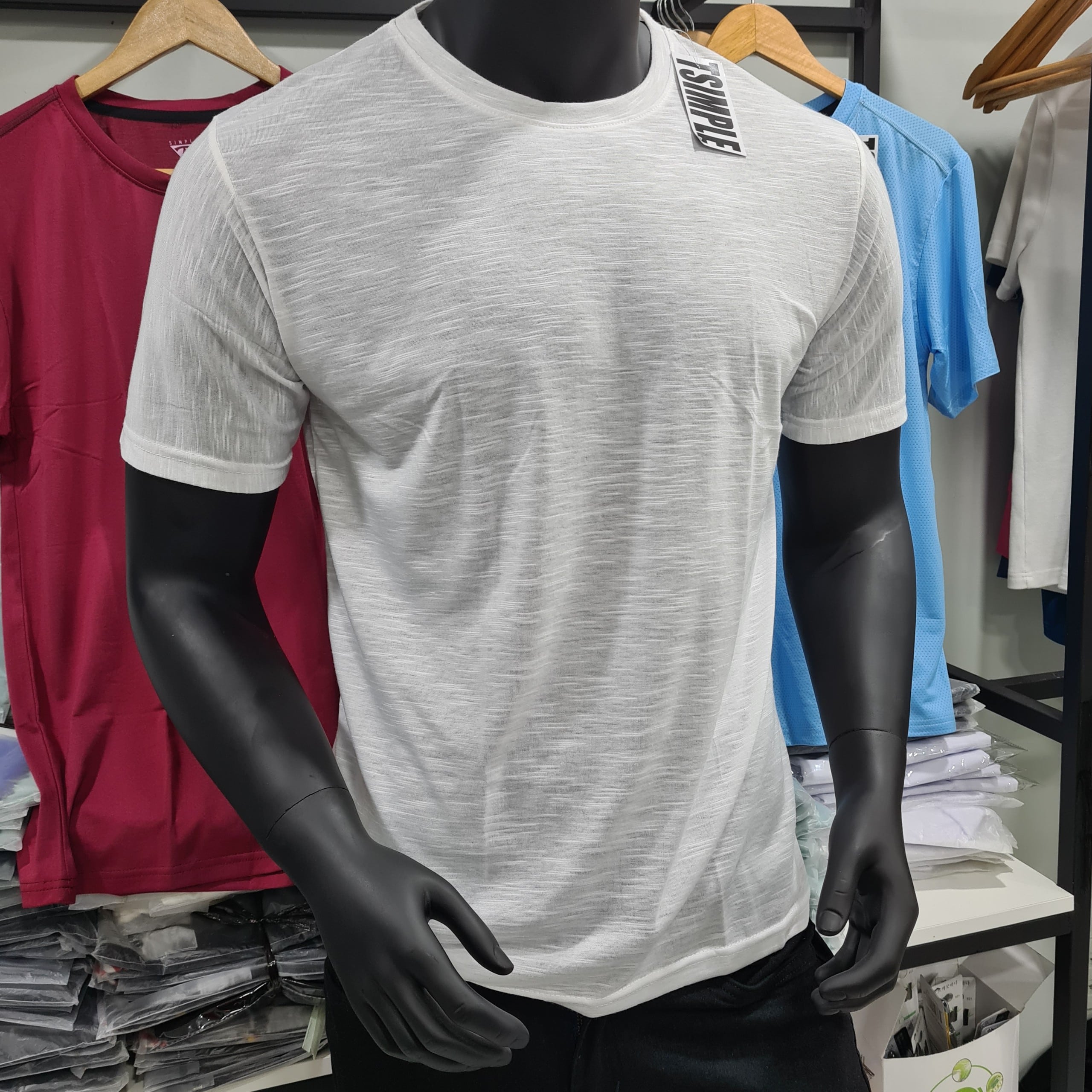 Áo Thun Nam Cổ Tròn Tsimple Vải Cotton Giấy Siêu Thoáng Mát Cho Ngày Hè