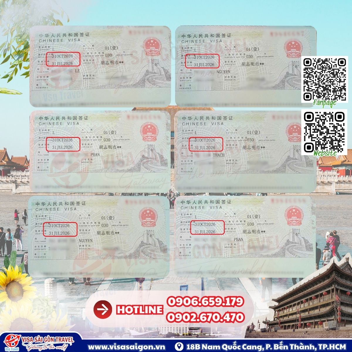 🇨🇳 VISA TRUNG QUỐC ĐẦU TUẦN - RỘN RÀNG ĐÓN MÙA DU HỌC & VI VU DU LỊCH! 🇨🇳