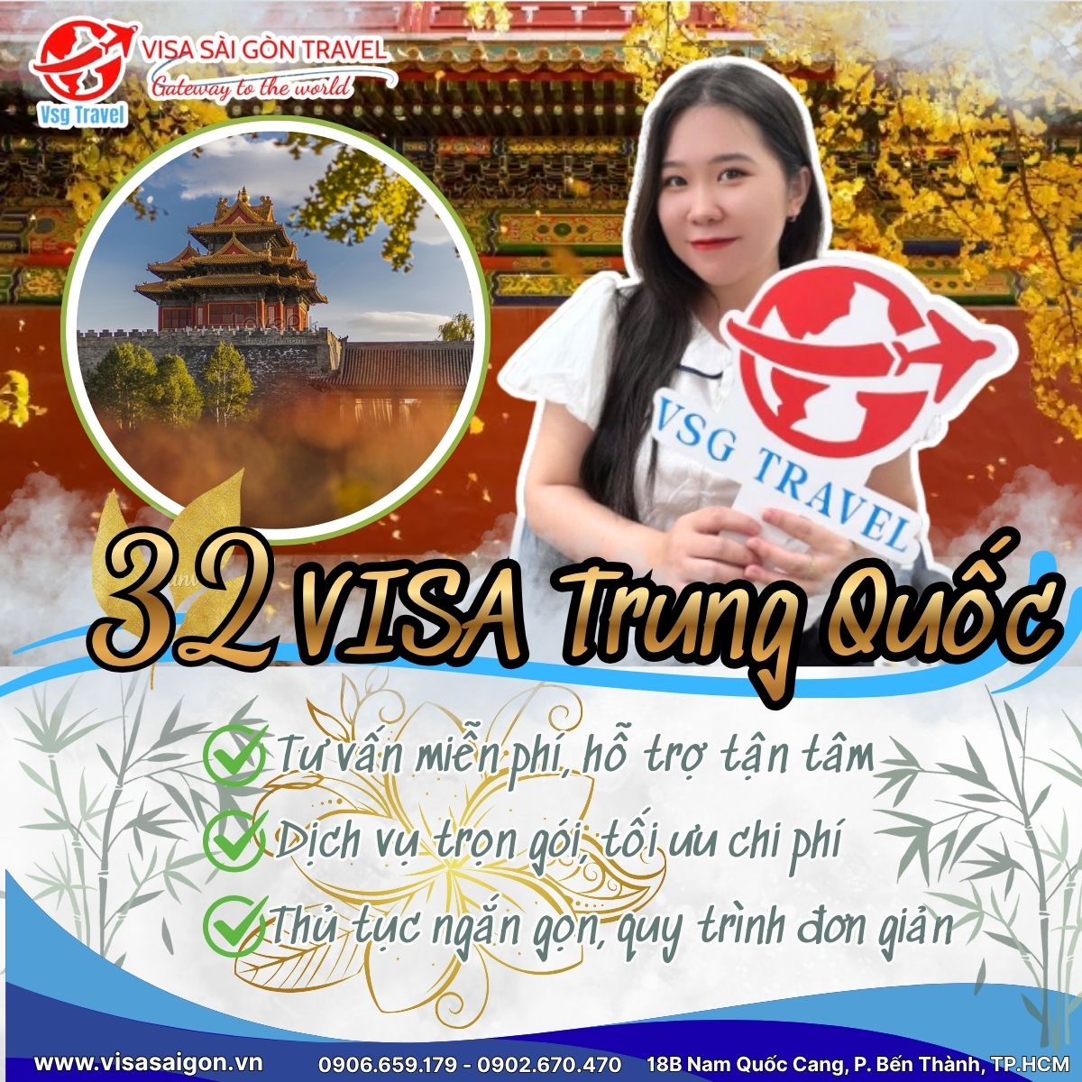 CHÀO ĐÓN THÁNG 11 CÙNG 32 CHIẾC VISA TRUNG QUỐC ĐẦU TIÊN!