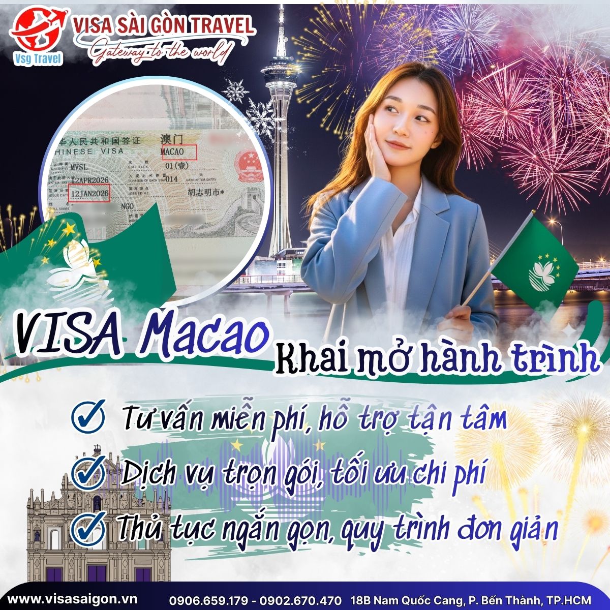 LỘ DIỆN CHỦ NHÂN VISA MACAU – KHAI MỞ HÀNH TRÌNH MỚI TẠI MẢNH ĐẤT THƯỢNG LƯU! 🎆