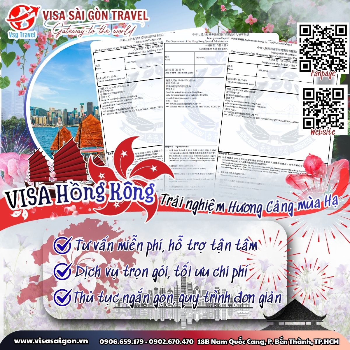 HƯƠNG CẢNG ĐÓN CHỜ: VISA HỒNG KÔNG MỖI NGÀY TẠI VISA SÀI GÒN!
