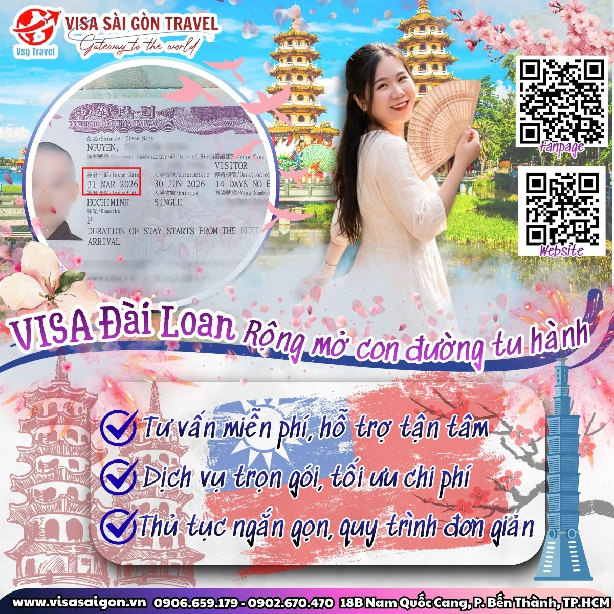🙏 RỘNG MỞ CON ĐƯỜNG TU HÀNH: CHÚC MỪNG VISA ĐÀI LOAN TÌM ĐƯỢC CHỦ NHÂN!! 🙏